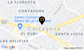 Mapa de De León Jiménez Morayda en Cartagena