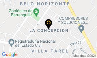 Mapa de De Lima & Gómez Ltda. en Barranquilla