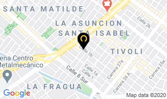 Mapa de De Lujo Peluqueria en Bogotá D.C