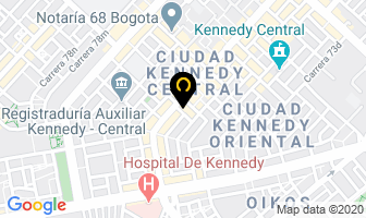 Mapa de De Paseo Eventos en Bogotá D.C