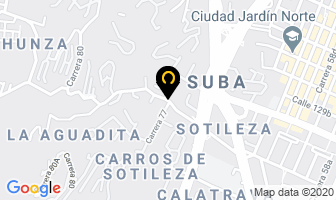 Mapa de De Rhodes en Bogotá D.C