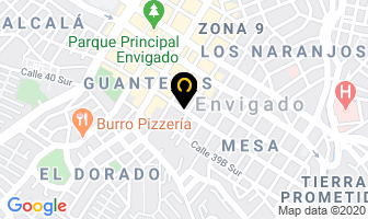 Mapa de Débora Arango en Envigado