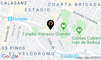 Mapa de Decathlon en Medellín