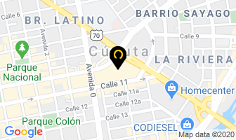 Mapa de Decko en Cúcuta