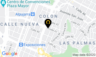 Mapa de Deco Bronces en Medellín