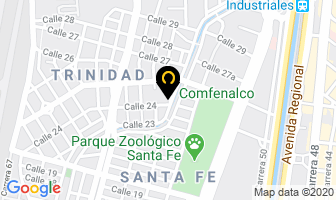Mapa de Deco-glass S.a.s. en Medellín