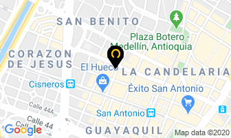 Mapa de Deco Moda Textil S.a.s. en Medellín