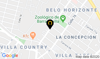 Mapa de Deco Razan en Barranquilla
