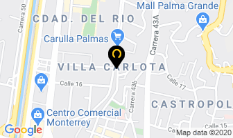 Mapa de Deco Toldos Colombia Ltda. en Medellín