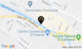 Mapa de Decoambientes Cocinas Integrales en San Gil
