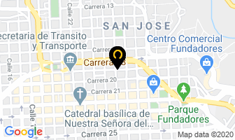 Mapa de Decor Alum en Manizales