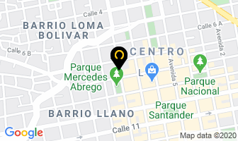 Mapa de Decor-ben en Cúcuta
