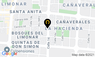 Mapa de Decor Line Cortinas en Cali