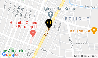 Mapa de Decor Muebles en Barranquilla