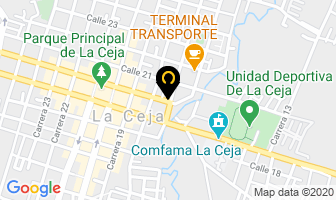 Mapa de Decora Hogar Carmenza Cardona en La Ceja