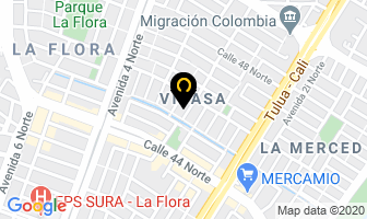 Mapa de Decoración Carmen Elisa Ramírez Q. en Cali