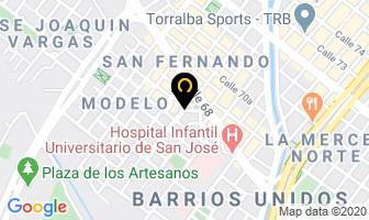 Mapa de Decoración & Servicios en Bogotá D.C