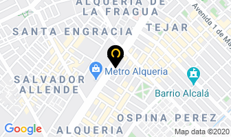 Mapa de Decoraciones & Cerámicas Ag en Bogotá D.C