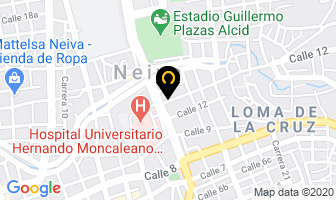 Mapa de Decoraciones Colombia en Neiva