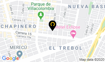 Mapa de Decoraciones Domínguez en Cali