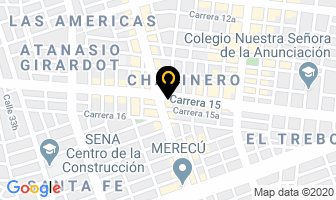Mapa de Decoraciones Doña Tere en Cali