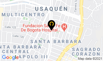 Mapa de Decoraciones Lozaramy en Bogotá D.C