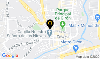 Mapa de Decoraciones Sarom en Girón