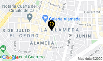 Mapa de Decoraciones Zurek en Cali