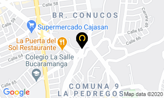 Mapa de Decorar Muebles en Bucaramanga