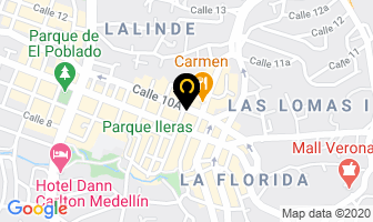 Mapa de Decorar Tienda en Medellín
