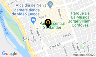 Mapa de Decorart en Neiva