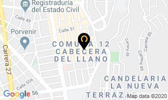 Mapa de Decorhouse en Bucaramanga