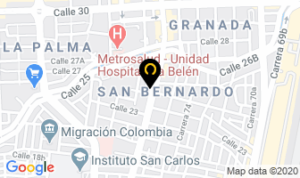 Mapa de Decori Ltda en Medellín