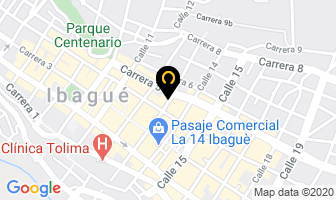 Mapa de Decorluz en Ibagué