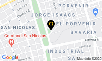 Mapa de Decorplast en Cali