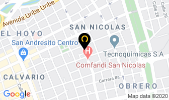 Mapa de Decorwid Ltda. en Cali