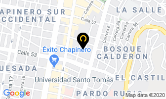 Mapa de Defensores Y Apoderados Ltda. en Bogotá D.C