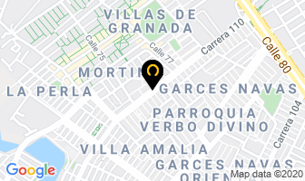 Mapa de Degas Ltda en Bogotá D.C