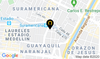 Mapa de Degres S.a.s. en Medellín