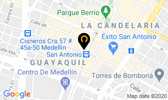 Mapa de Deisy Plateria en Medellín