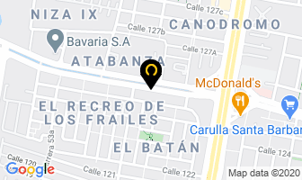 Mapa de Dekocinas Cocinas Integrales en Bogotá D.C