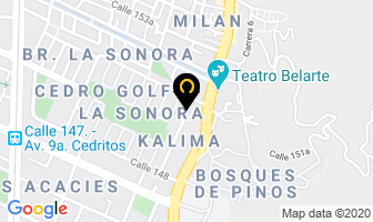 Mapa de Dekor Pisos en Bogotá D.C