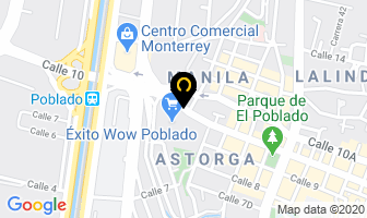 Mapa de Del Agro en Medellín