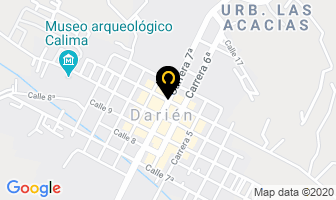 Mapa de Del Río en Calima (Darien)