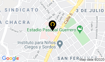 Mapa de Del Valle S.a en Cali