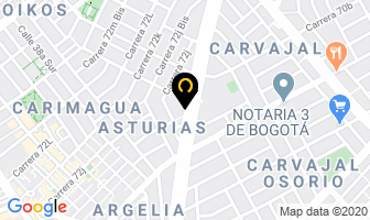 Mapa de Delcasino S.a. en Bogotá D.C