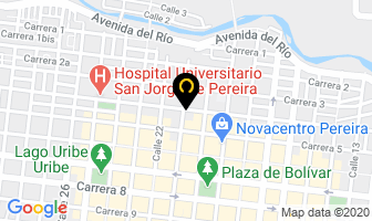 Mapa de Delgado Linda Piedad en Pereira