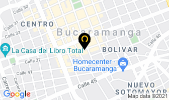 Mapa de Deli Broaster en Bucaramanga