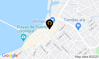 Mapa de Deli Express en Puerto Colombia