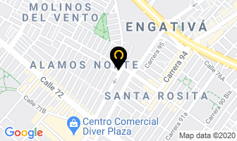 Mapa de Delicia De Lin en Bogotá D.C